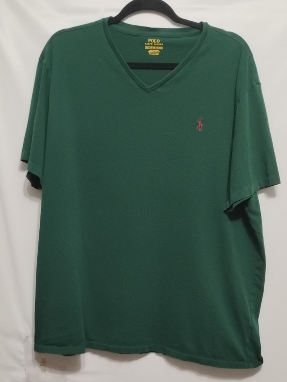 Polo by Ralph Lauren Green V-Neck Short Sleeve Tee